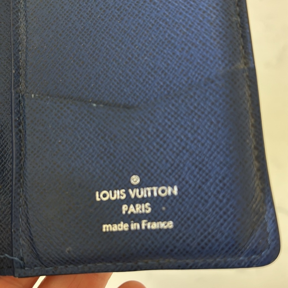 LV blue wallet - Picture 7 of 12